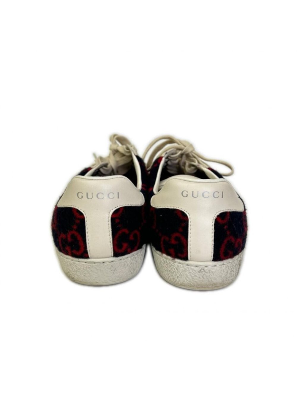 Gucci GG Wool Low Cut Sneakers 6.5 - Picture 3 of 10